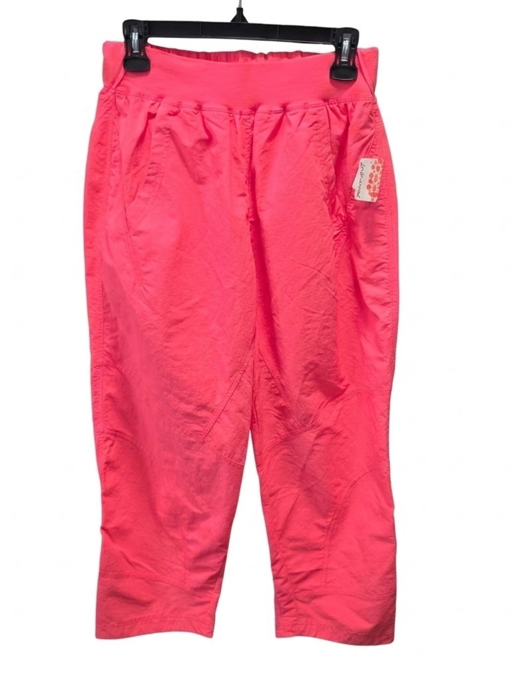 NWT Free People Movement Neon High-Waist Cropped Pants